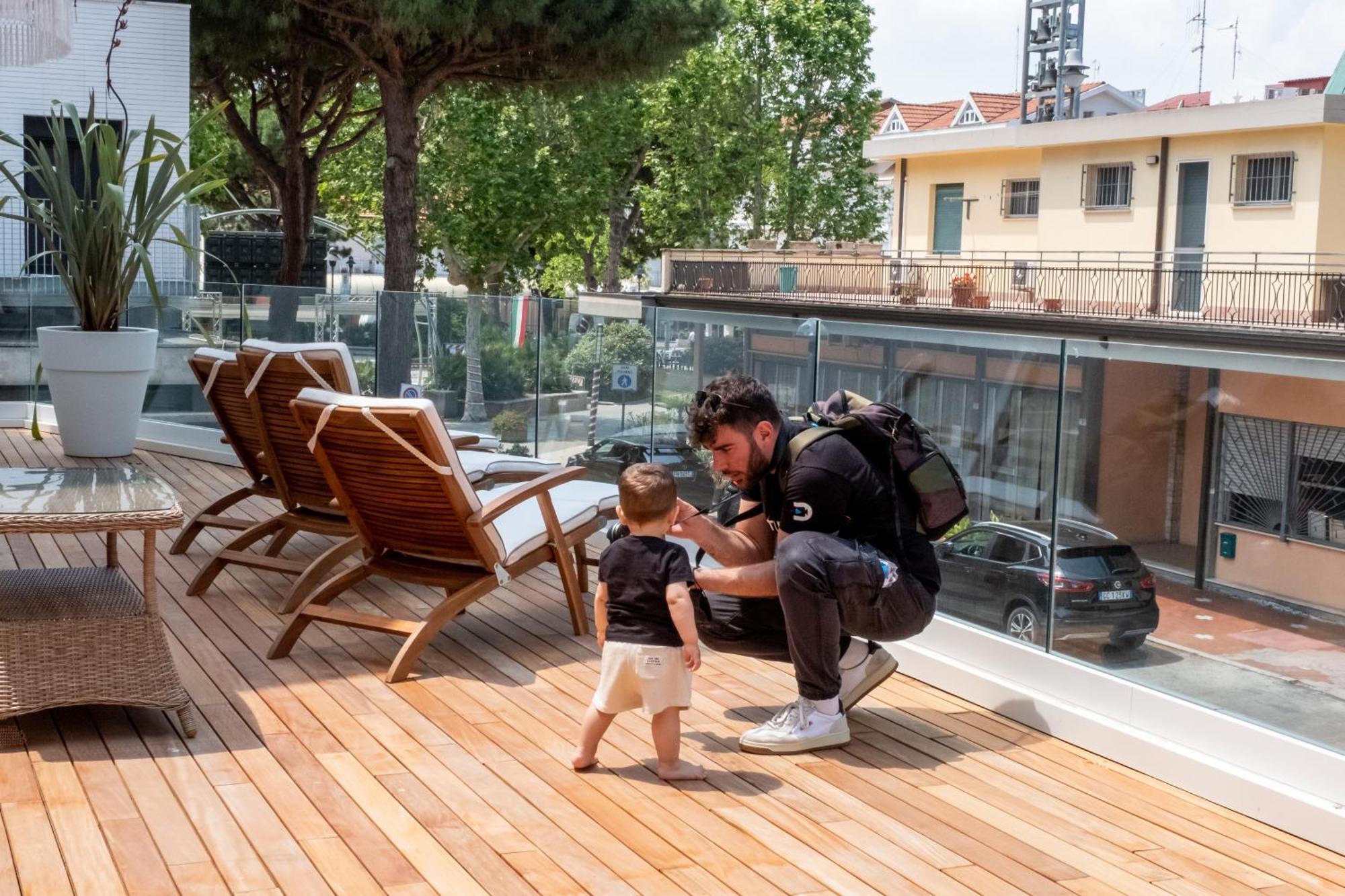 Hotel Estense Gatteo a Mare Bagian luar foto